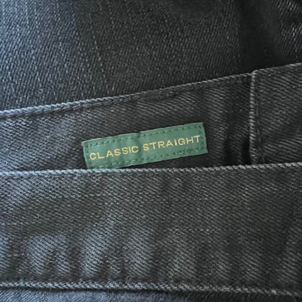 Ralph Lauren - Classic Straight Jeans black size 12 - Picture 6 of 8